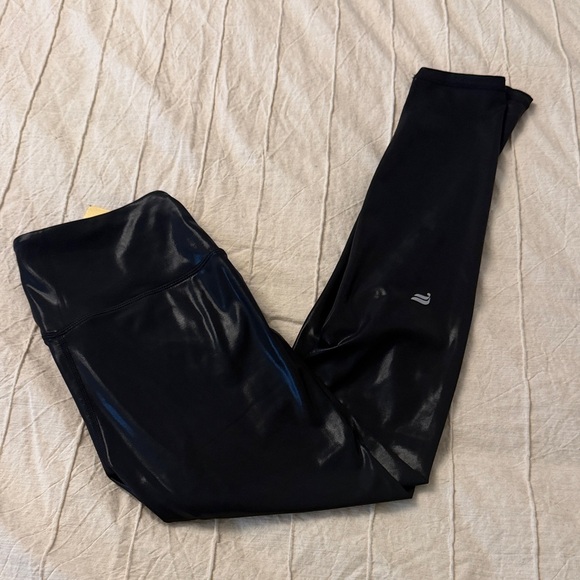 Fabletics Pants - Fabletics Luxe360 Shiny Black Leggings